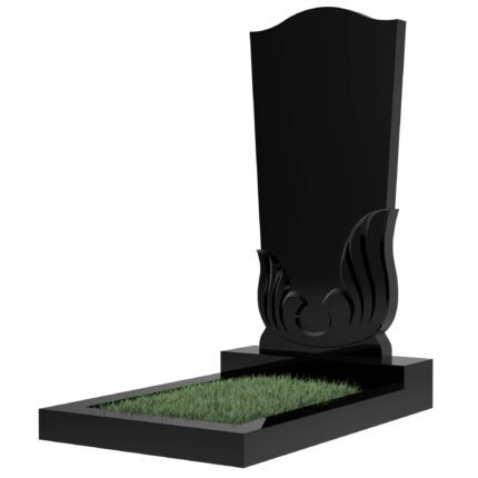 Monument din granit negru premium