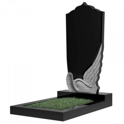 Monument din granit negru premium