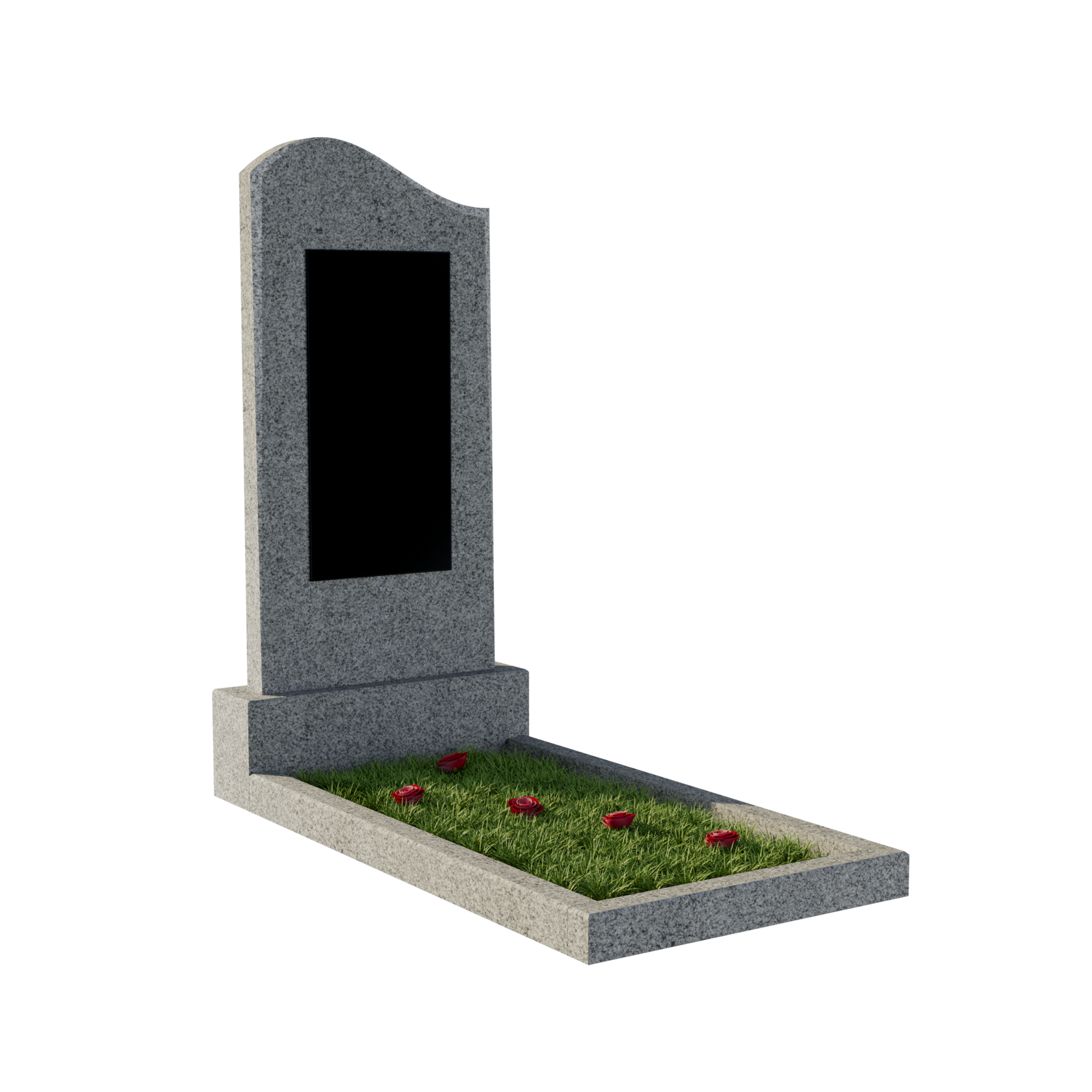 P01 Monument din granit gri econom