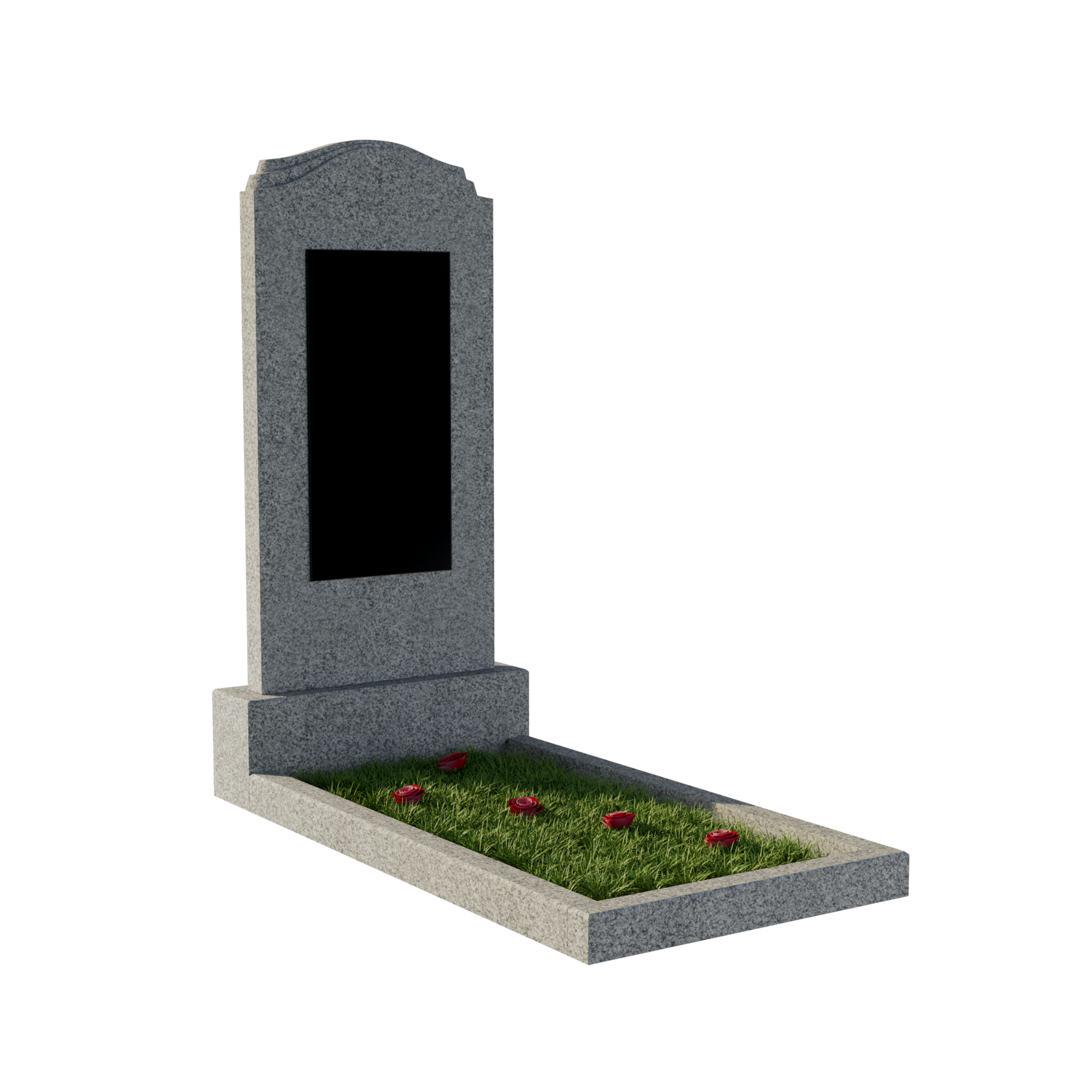 P06 Monument din granit gri econom