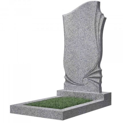 Monument din granit gri econom