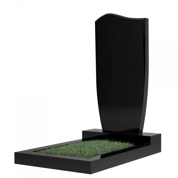Monument din granit negru econom