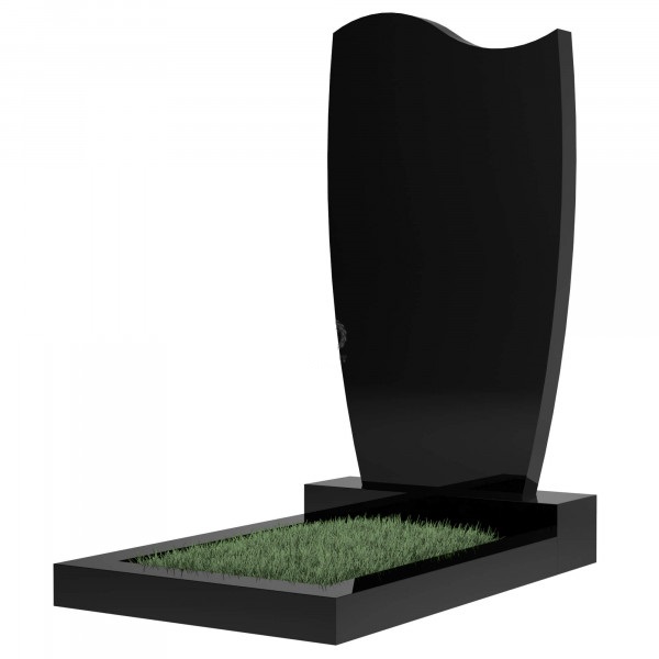 Monument din granit negru econom