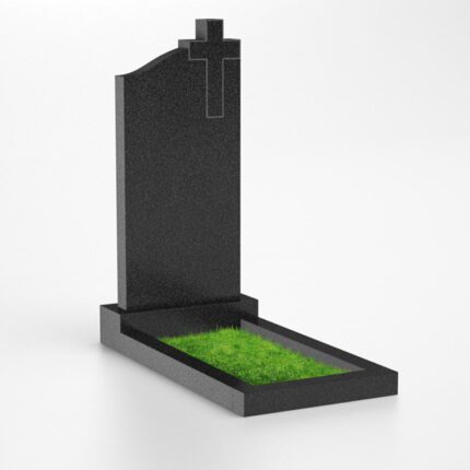 Monument din granit negru econom