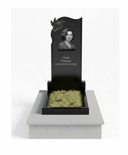 Monument standard din granit cu montare